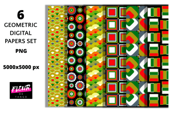 6 Seamless Pattern Christmas Colors: A Modern Twist on Timeless Design