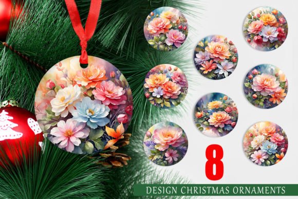 Christmas Ornament Christmas Flowers