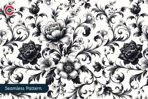 Elegant Floral Seamless Pattern: A Timeless Design for Modern Creativity