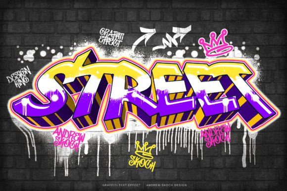 Graffiti Text Effect: A Versatile Tool for Creative Projects and Street Art-Inspired Designs