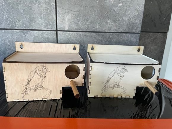 How to Create a Custom Zebra Finch Nesting Box Using Laser-Ready DXF Files