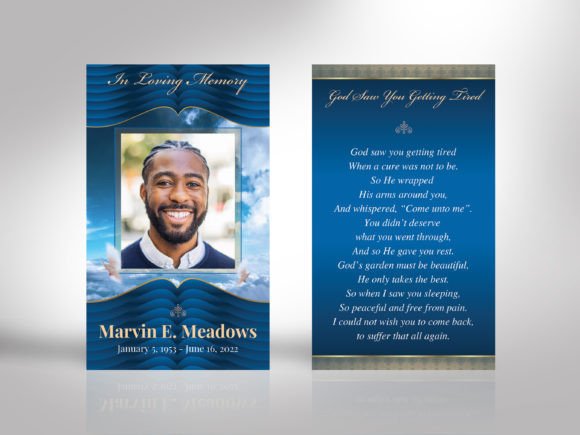 Loving Funeral Prayer Card Template for Canva: A Guide to Meaningful Memorial Design