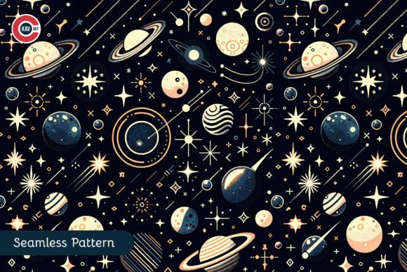 Minimalistic Space Cosmic Seamless Pattern: A Guide to Choosing and Using the Right Design