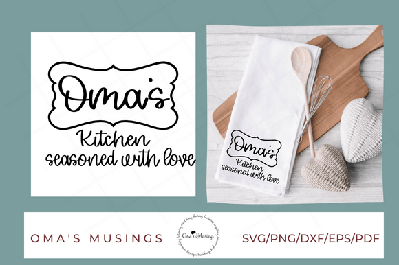 Oma SVG - Oma Gift SVG - Mothers Day SVG: A Creative Way to Honor Your Grandmother