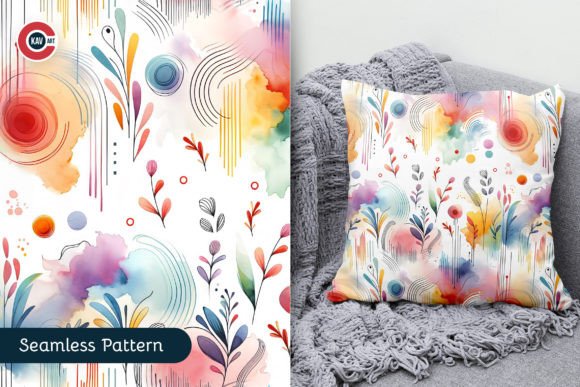 Watercolor Pastel Seamless Pattern: A Dreamy and Artistic Experience